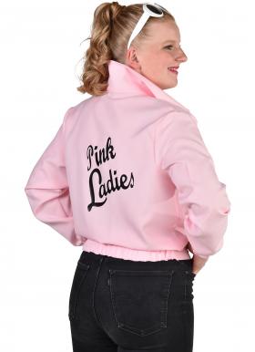 Carnavalsjasje Dames Pink Ladies Roze