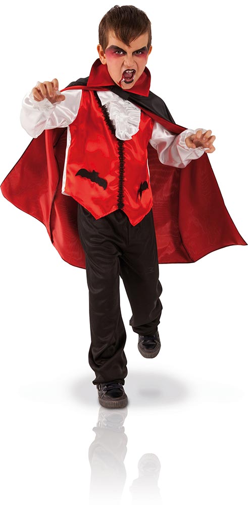 Halloween 4-delig  Count Dracula Kostuum Kind