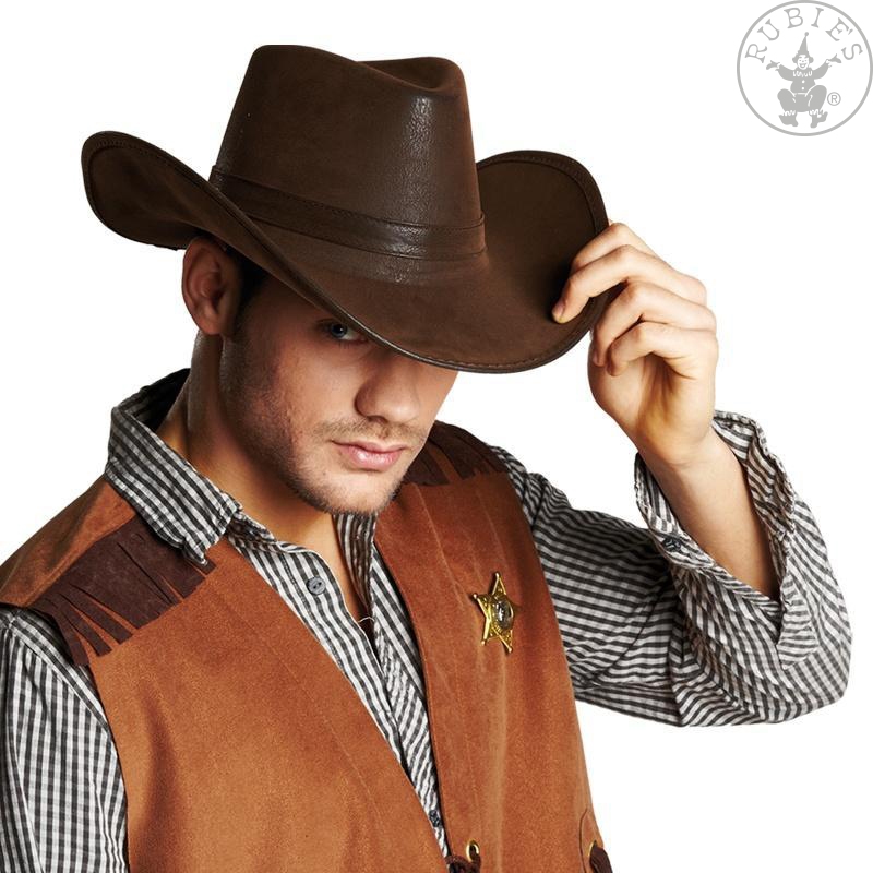 Cowboyhoed Bruin Skai