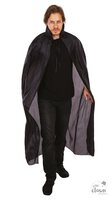 Cape met Kraag Zwart 130 cm