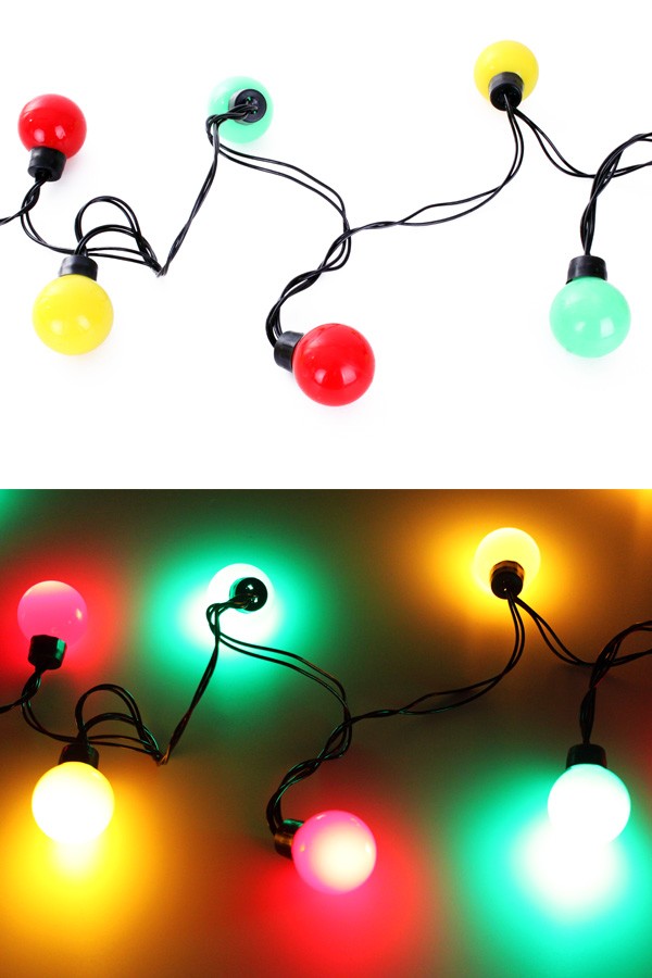 Buitenverlichting Rood-Geel-Groene Lampjes