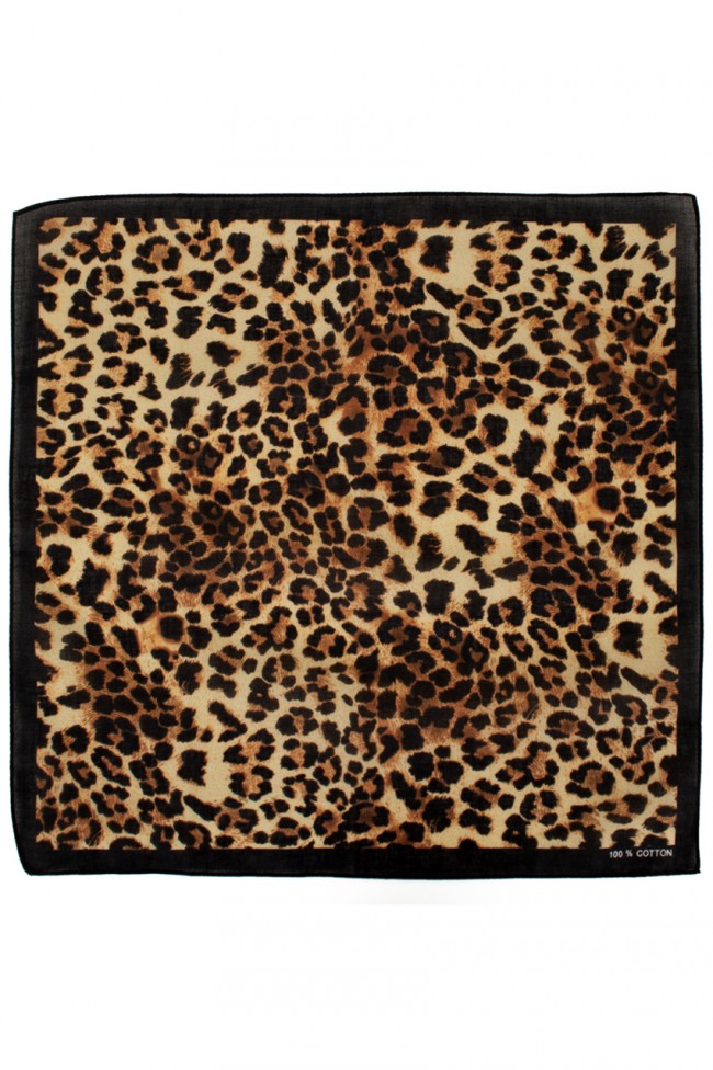 Bandana Panter Print