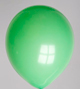 Ballon groen doorsnede 80 cm