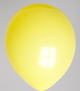 Ballon geel doorsnede 80 cm