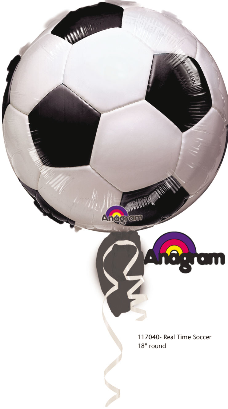 Ballon helium rond Voetbal