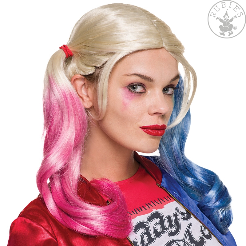 Pruik Harley Quinn uit Suicide Squad