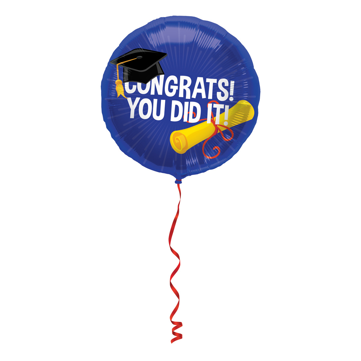 Heliumballon Congrats Geslaagd