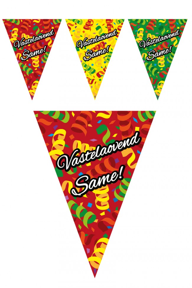 Vlaggenlijn Carnaval Vastelaovend Same