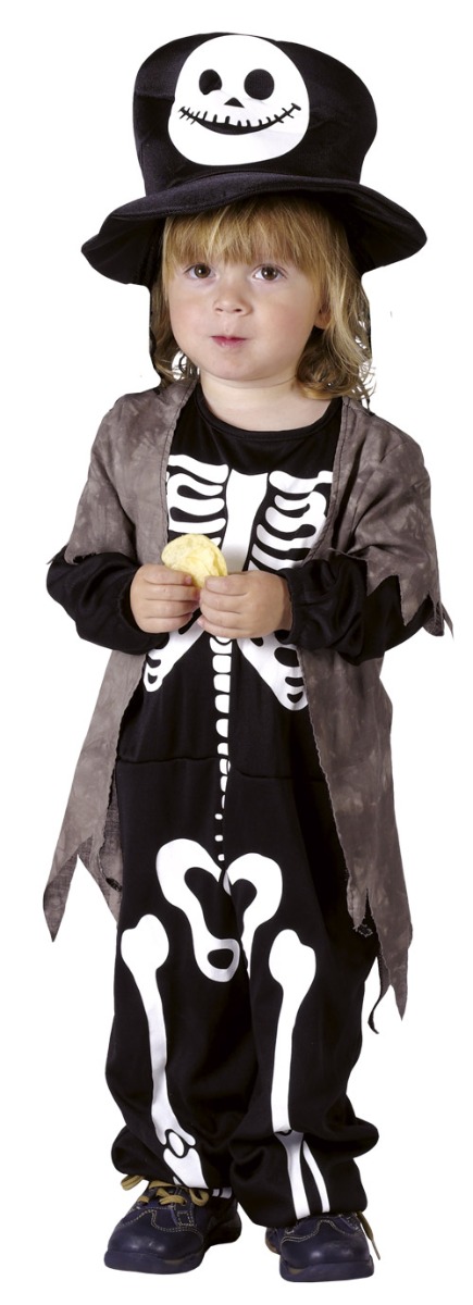 Baby Peuter Halloween Verkleedpakje Skelet