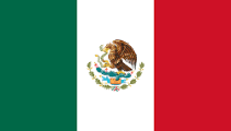 Vlag Mexico 150 x 90 cm