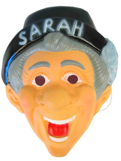 Masker Sarah plastic met hoedje