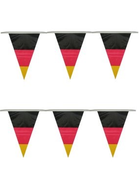 Vlaggenlijn puntvlaggetjes Duitsland