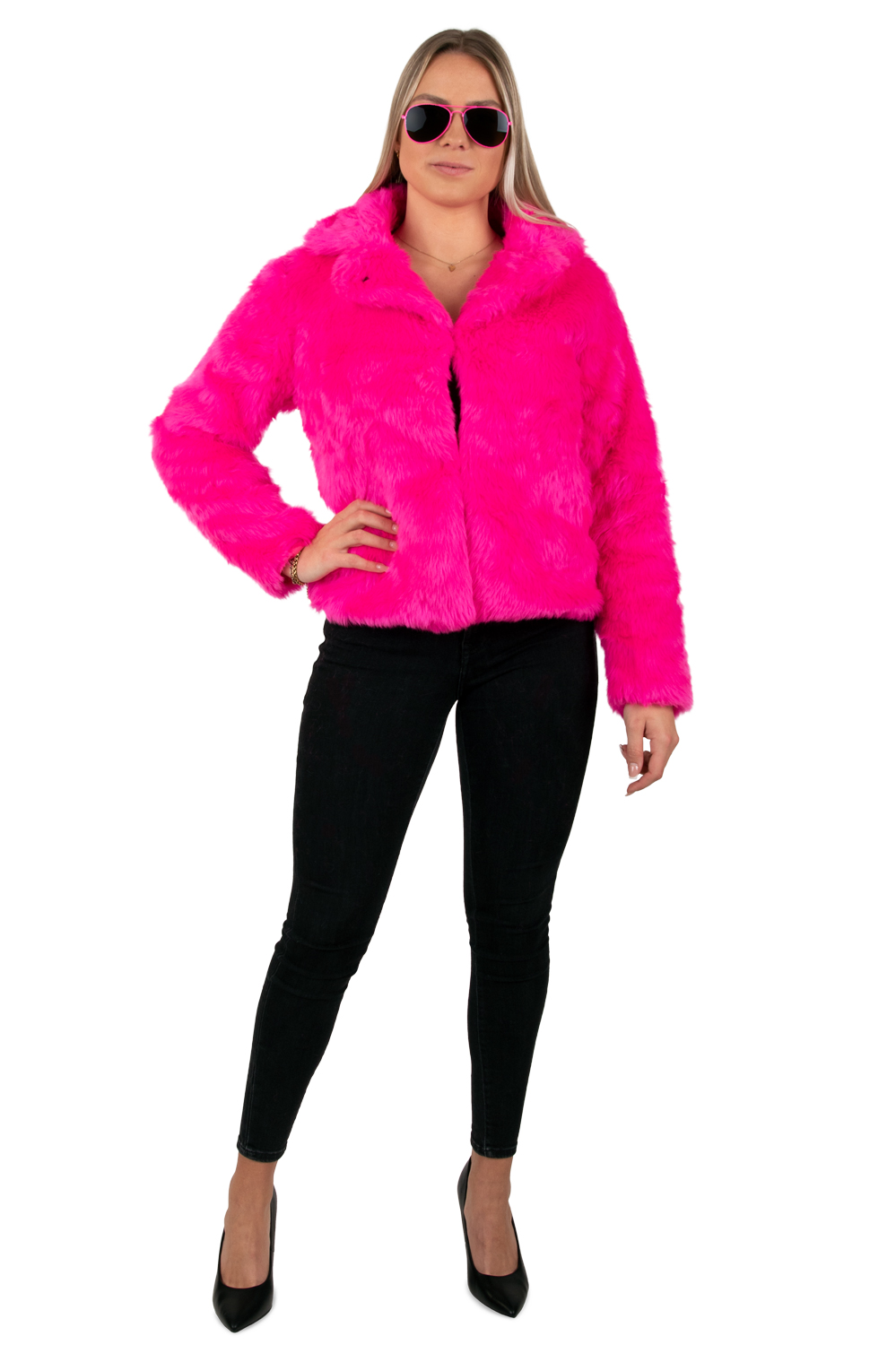 Bontjas Pink