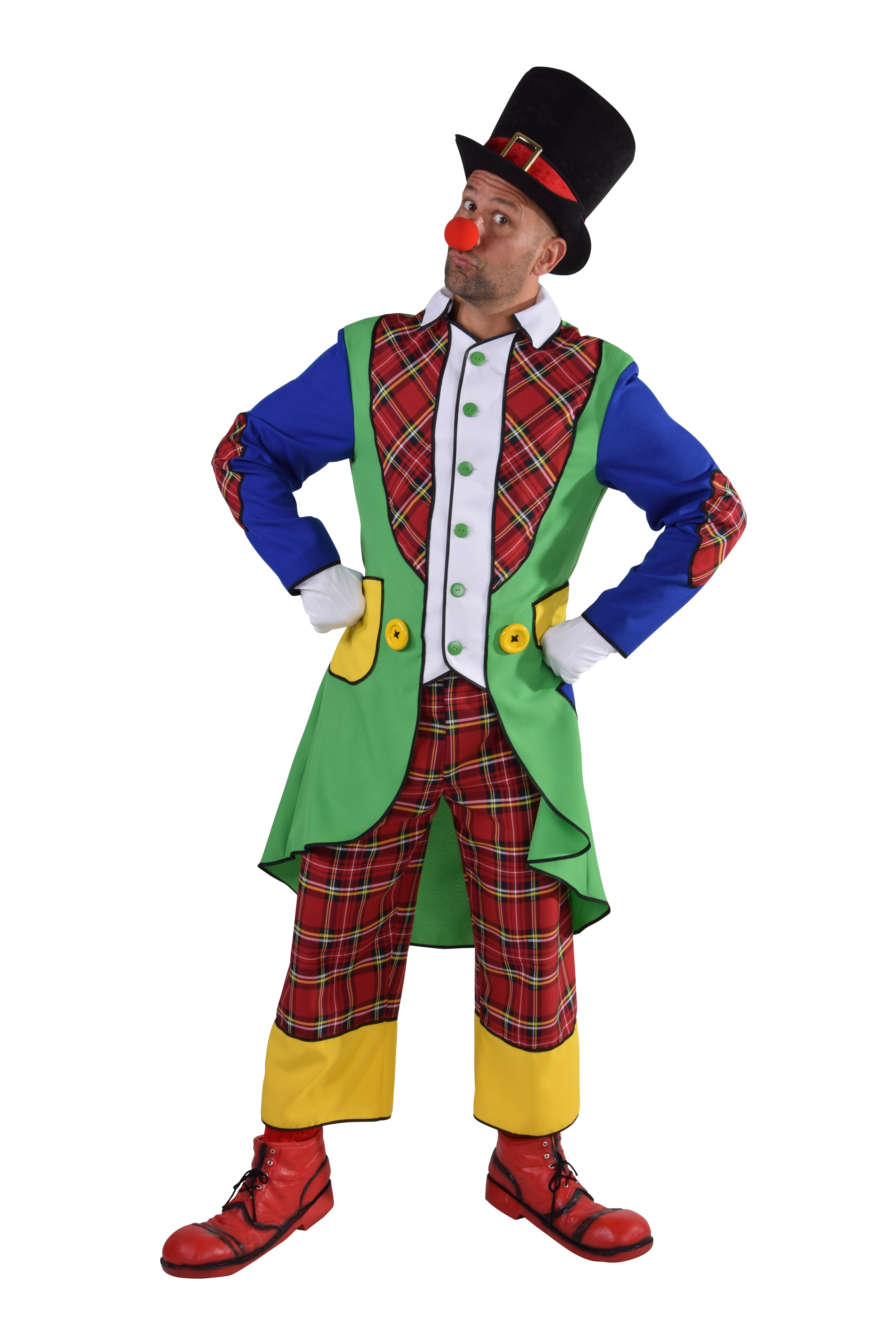 Kostuum Clown Pipo
