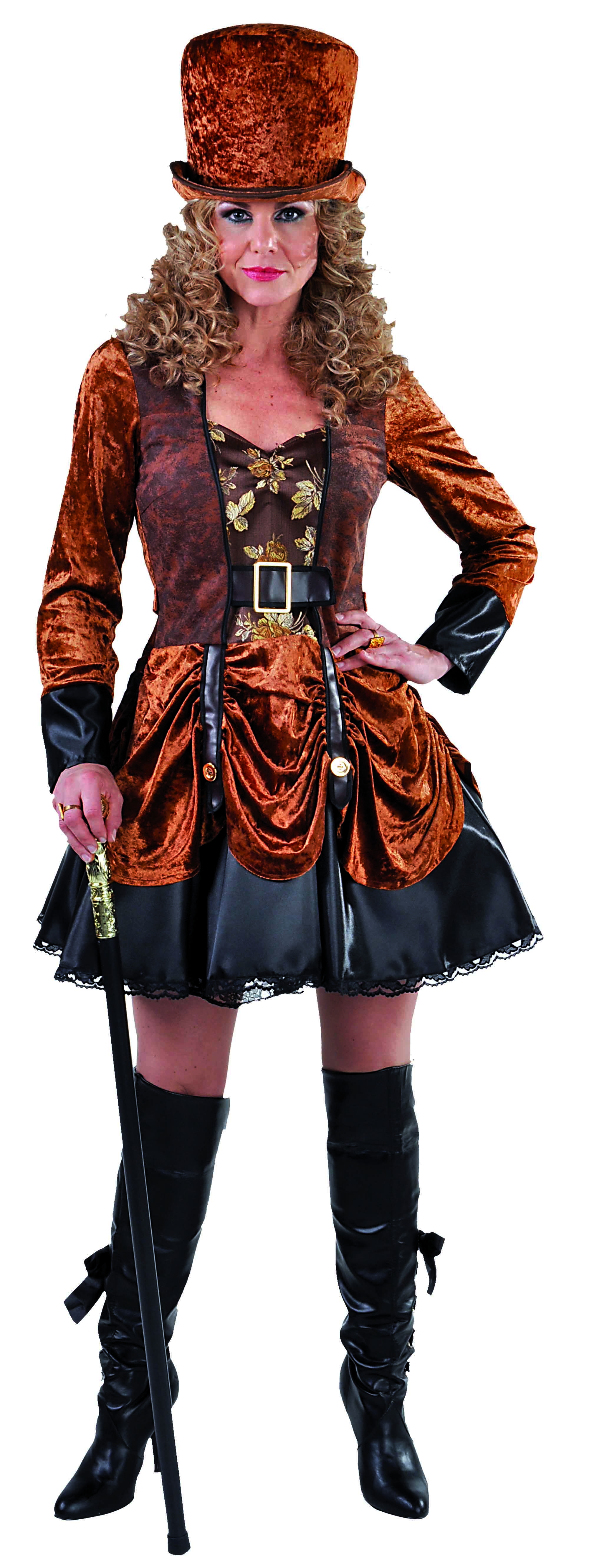 Jurk Victoriaanse Steampunk Dame