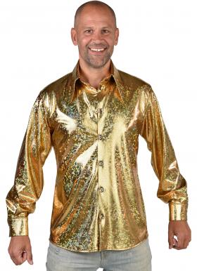 Feest Blouse Hologram Gold