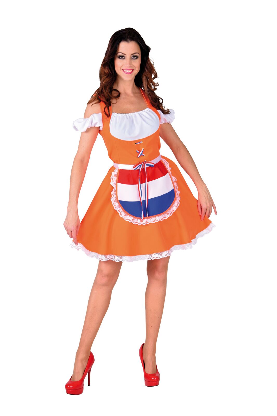 Verkleedjurk Dirndl Oranje