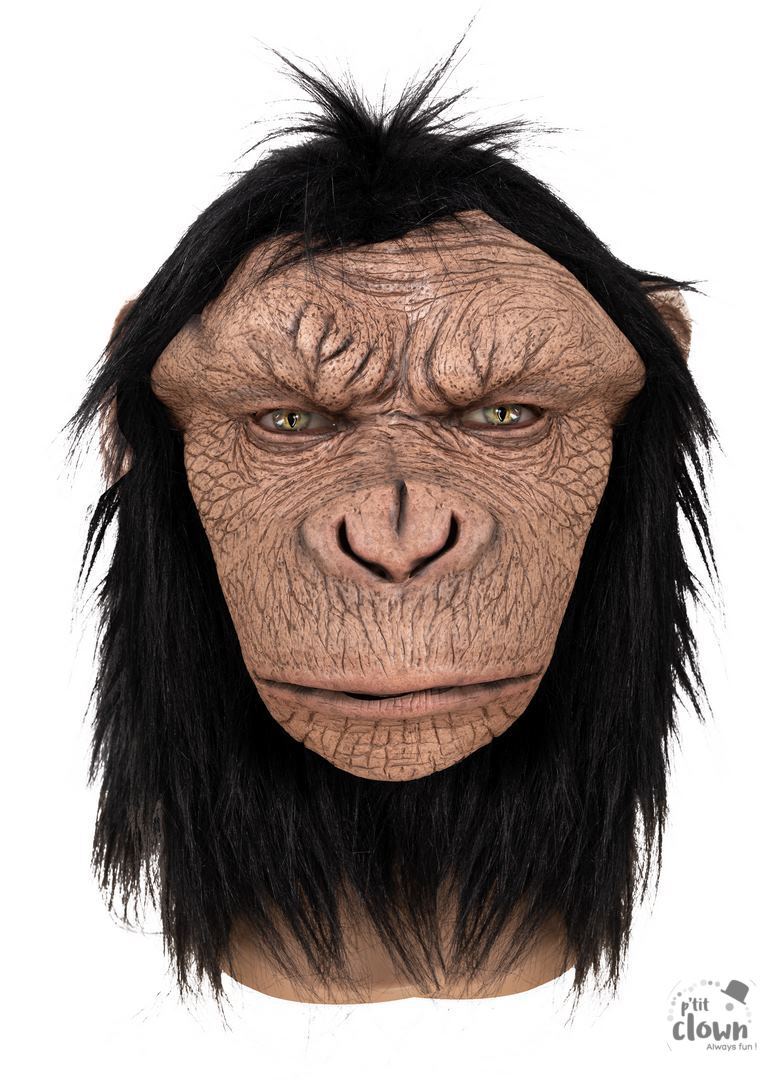 Masker Latex Chimpansee Aap 