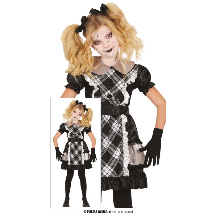 Halloween Meisjes Jurkje Porcelain Doll		
