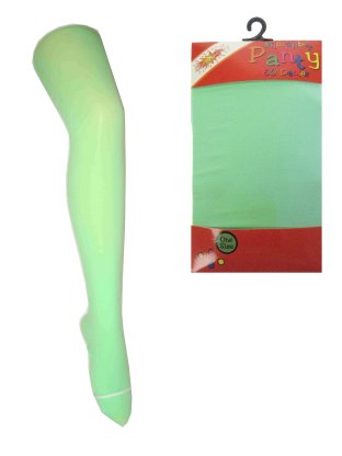 Panty fluor groen 60 denier