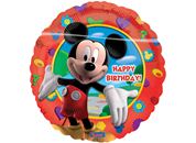 Ballon helium rond Happy birthday Mickey Mouse