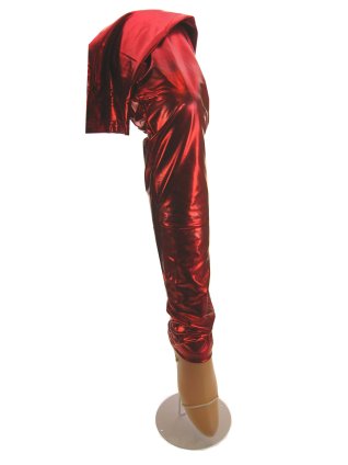 Legging metallic rood