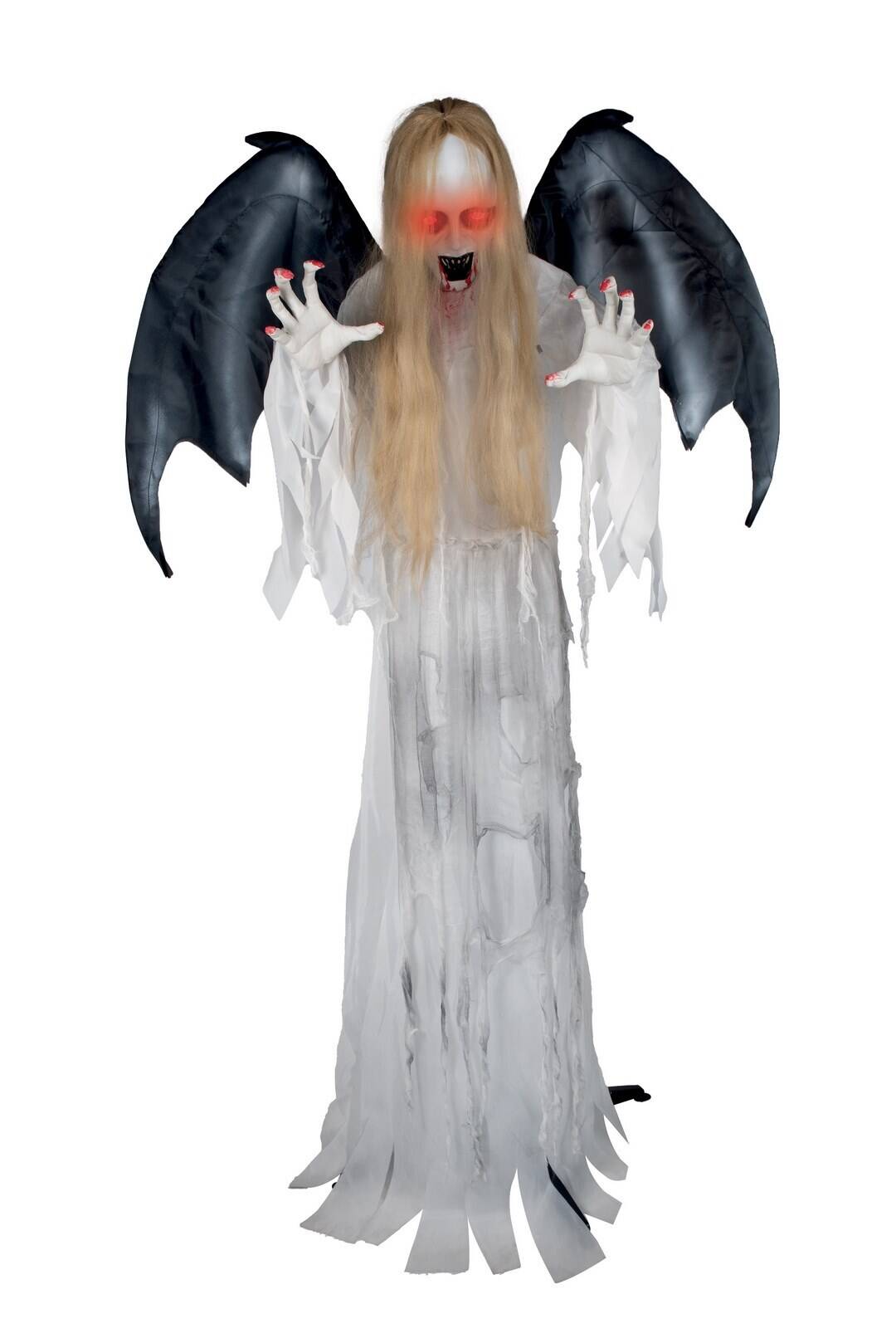 White Fury Halloween Pop met Beweging, Geluid en Lichtjes 170cm NIEUW 2025