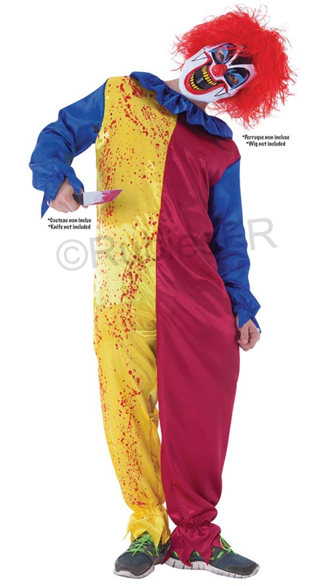 Halloween Griezel Clown Jumpsuit voor kind