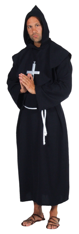 Kostuum Pater Zwart 