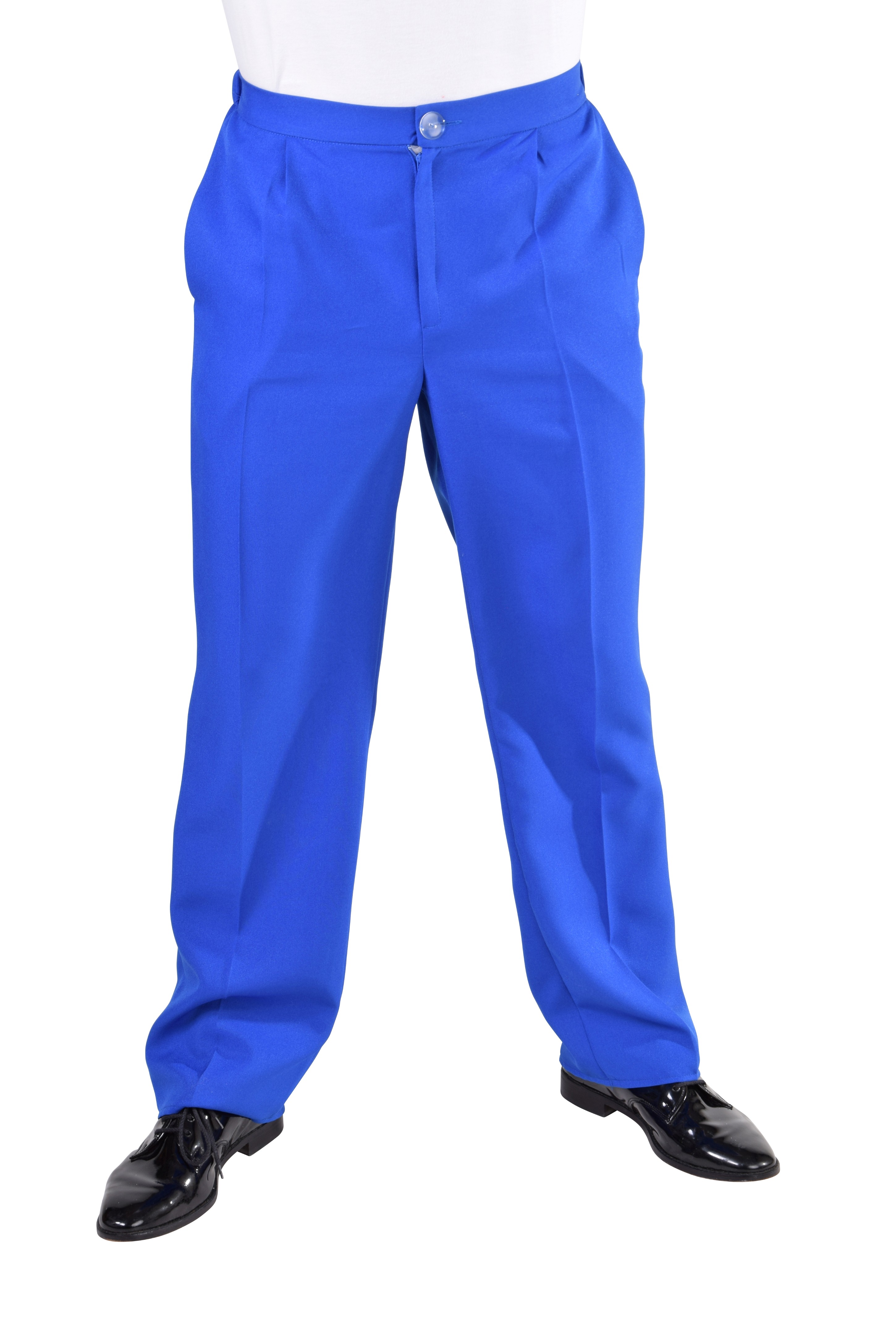 Broek Blauw Recht Model