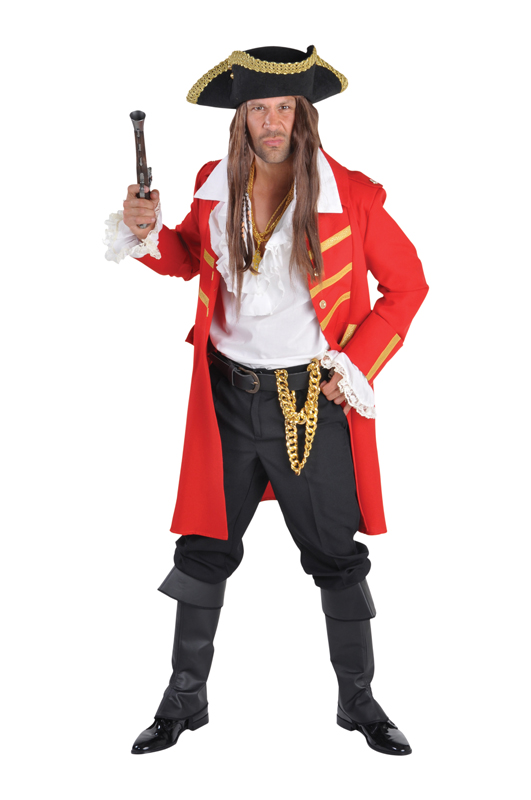 Mantel Piraat Rood