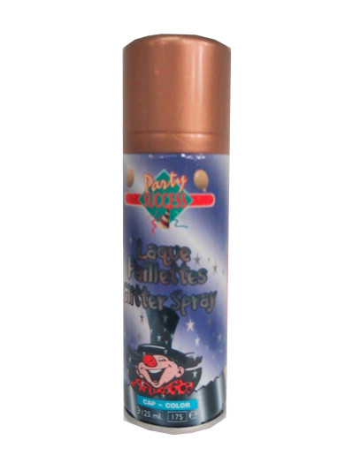 Hairspray glitter goud 125 ml