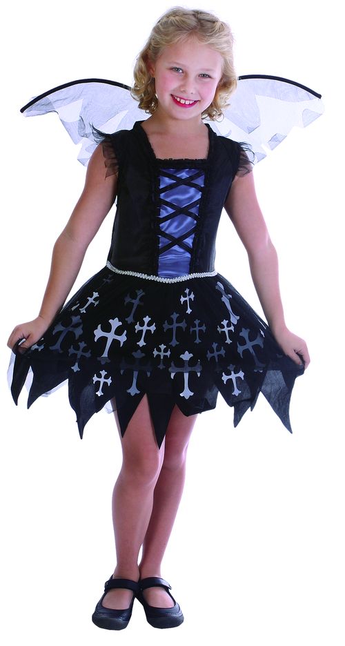 Halloween Verkleedjurkje Gothic Fairy Maat 130-140