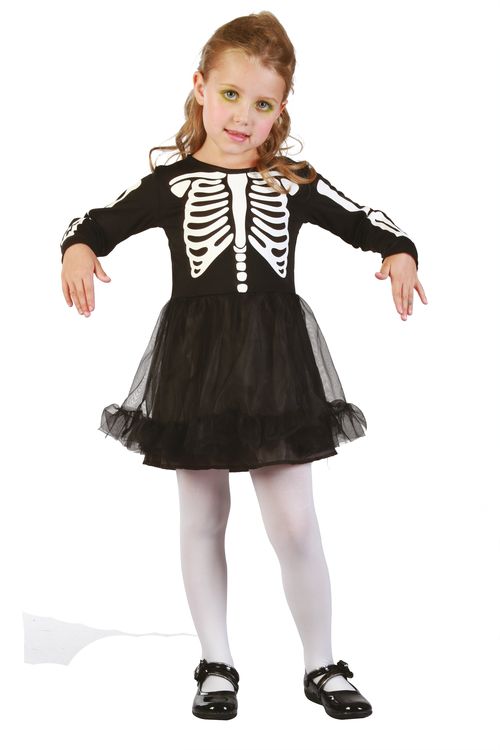 Baby Peuter Halloween Verkleedjurkje Skelet