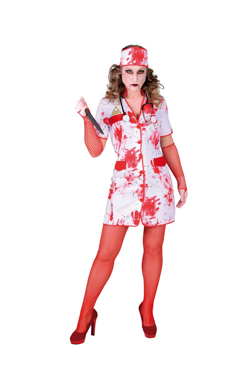 Halloween Verpleegster Jurk Bloody Nurse
