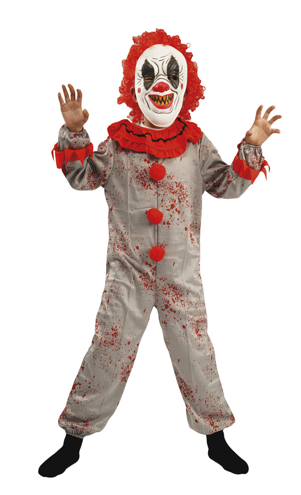 Griezelfeest Jongens Verkleedpak Killer Clown