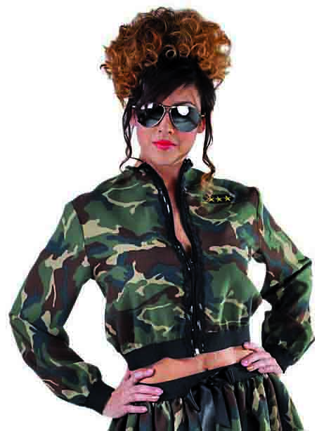 Dames Verkleedjasje Camouflage