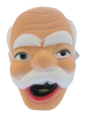 Masker Abraham met Witte Snor