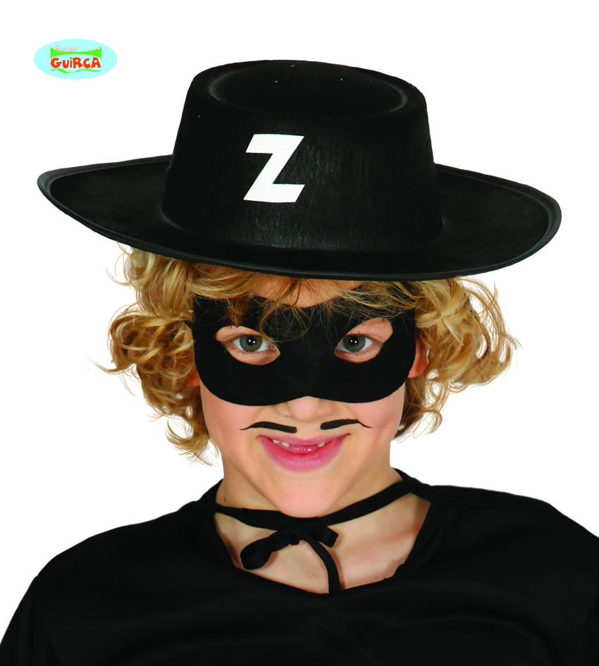 Zorro hoed kind 