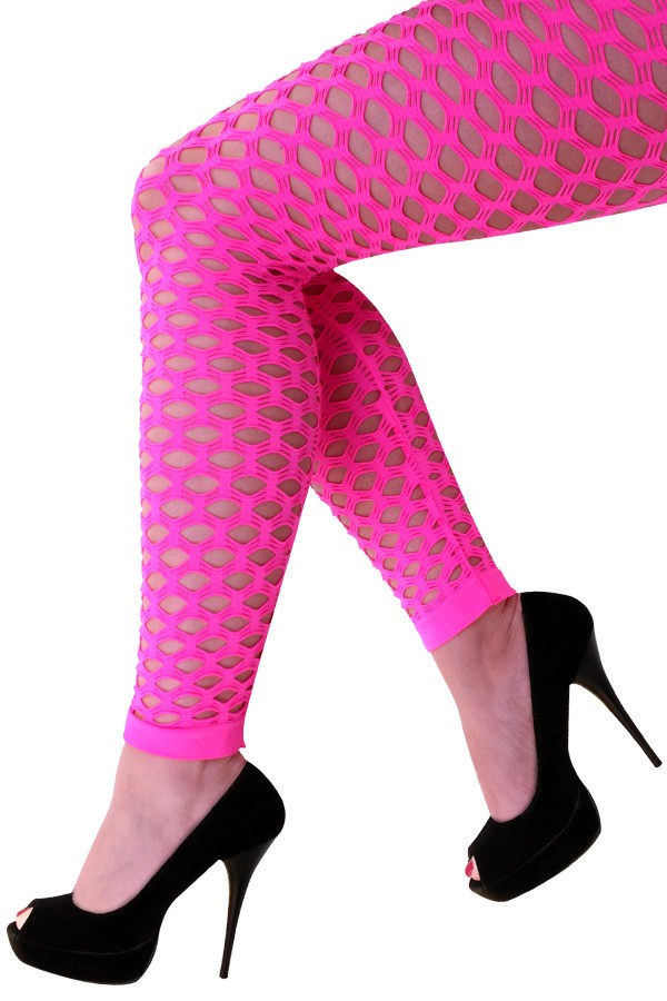 Roze Dames Legging met Gaten