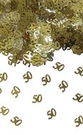 Confetti 50 jaar goud