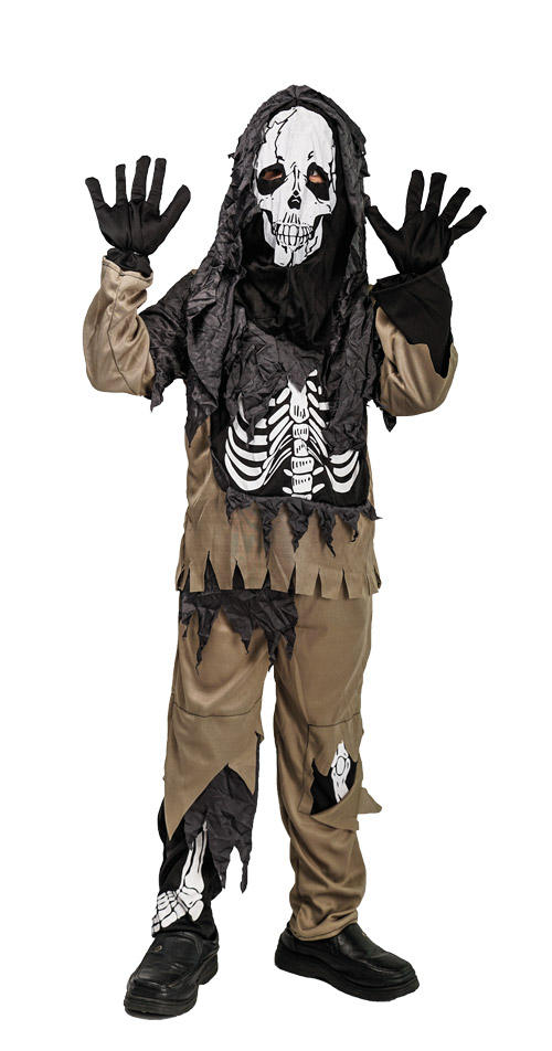 Halloween Verkleedpak Kind Zombie Skelet