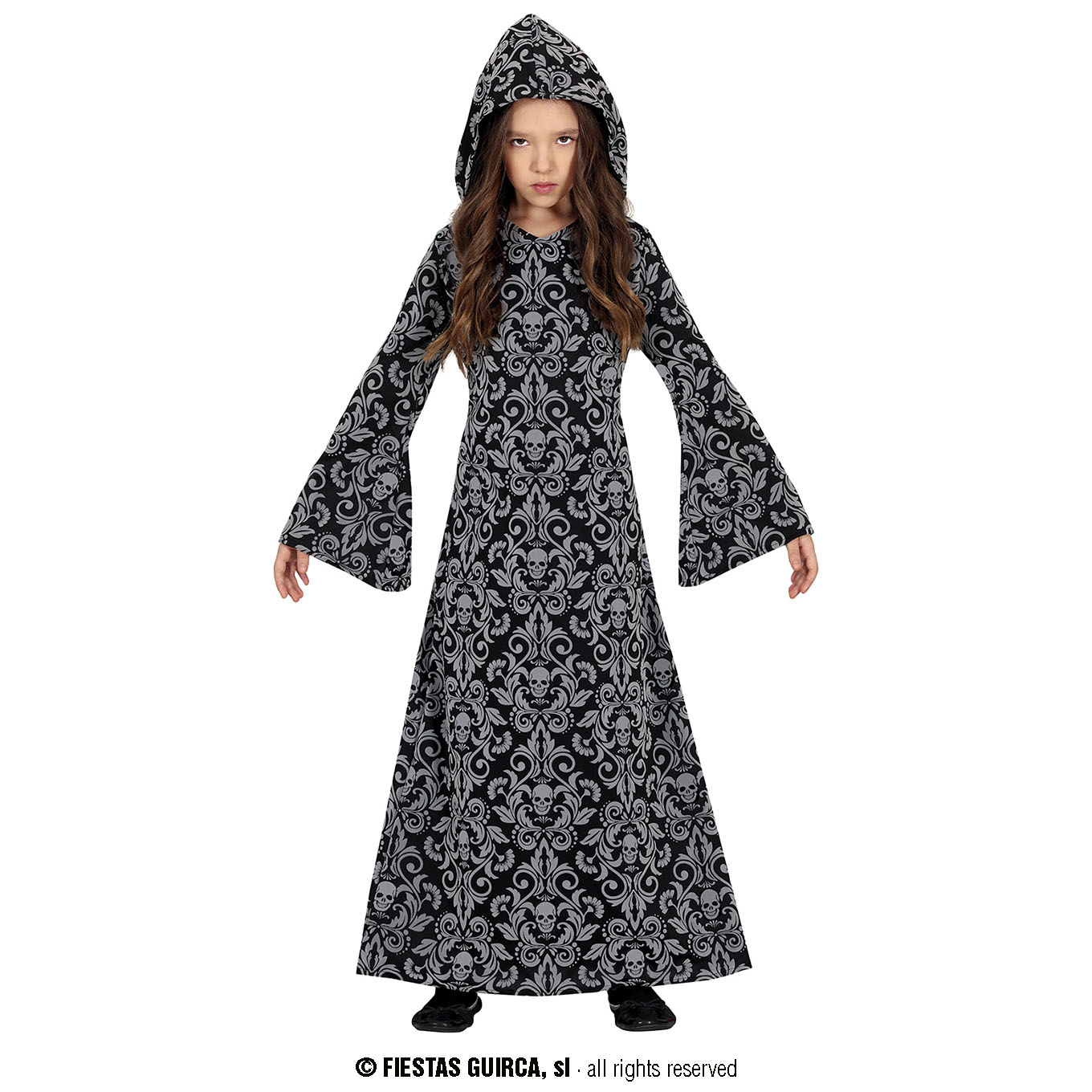 Halloween Pakje Meisjes Black Hooded Witch