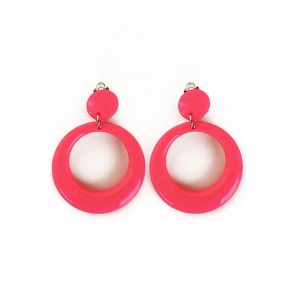 Oorbellen Jaren 50 Roze