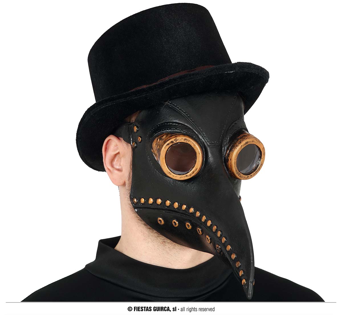 Halloween Latex Masker Middeleeuwse Pestdokter NIEUW