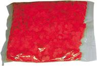 Papieren confetti rood