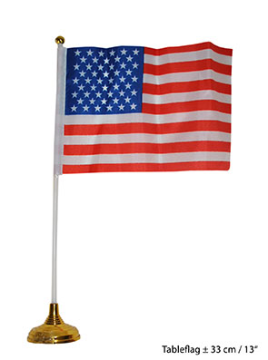Tafelvlaggetjes USA 