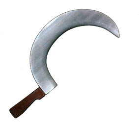 Plastic sikkel