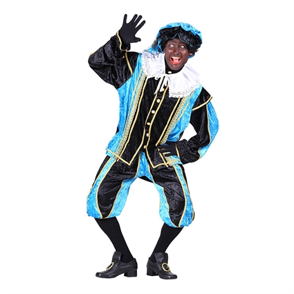 Kostuum Zwarte Piet Bilboa Velours de Panne