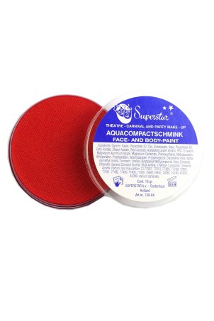 Aquaschmink Superstar aubergine rood kleur 040
